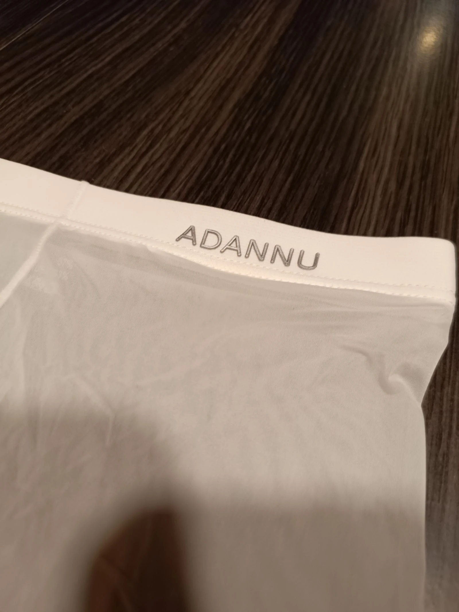 Transparante witte boxershort voor heren Adannu – photo 4